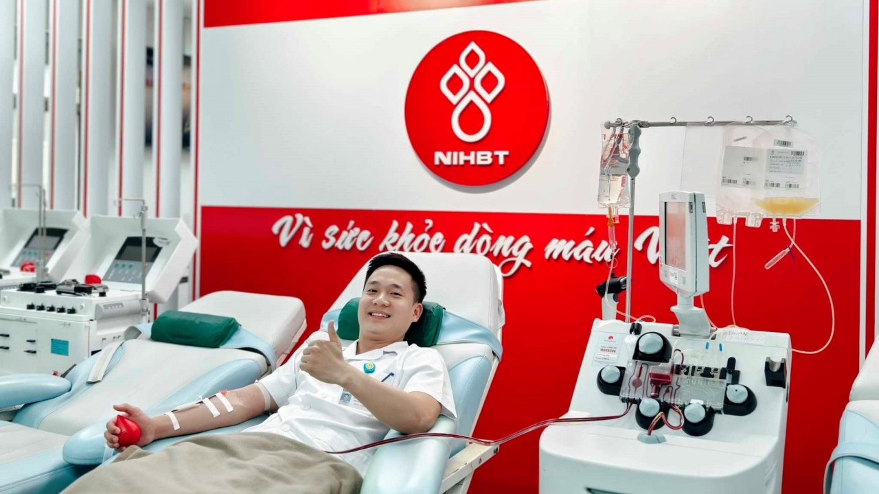 Hơn 1.600 người hiến máu và tiểu cầu trong 7 ngày nghỉ Tết Giáp Thìn