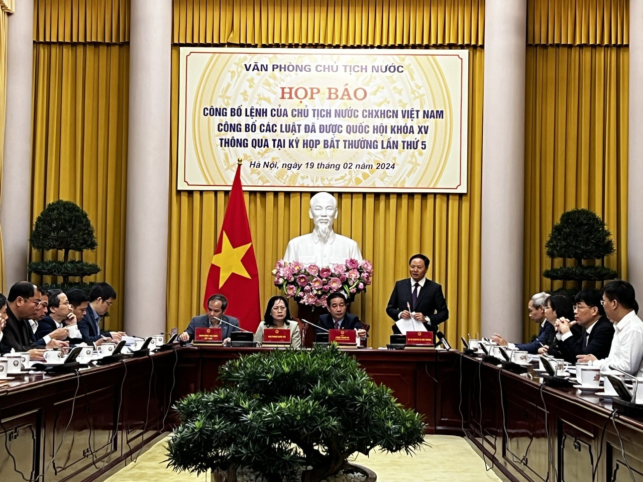 Công bố Lệnh của Chủ tịch nước về Luật Đất đai 2024 Công bố Lệnh của Chủ tịch nước về Luật Đất đai 2024
