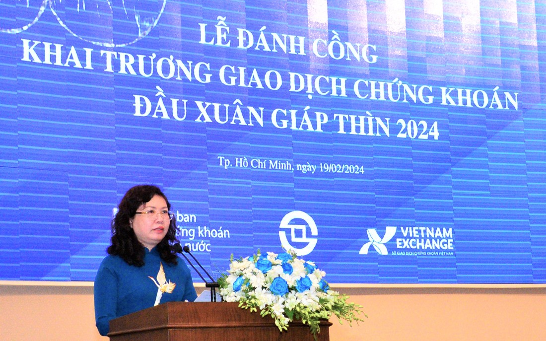 Tiếp tục đưa thị trường chứng khoán có bước phát triển mới về chất trong năm 2024