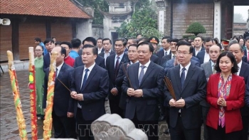 Chủ tịch nước Võ Văn Thưởng dâng hương tưởng niệm Đức vua An Dương Vương