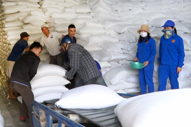 Hỗ trợ người dân 7 tỉnh gần 2.336 tấn gạo dự trữ trong thời gian giáp hạt năm 2024