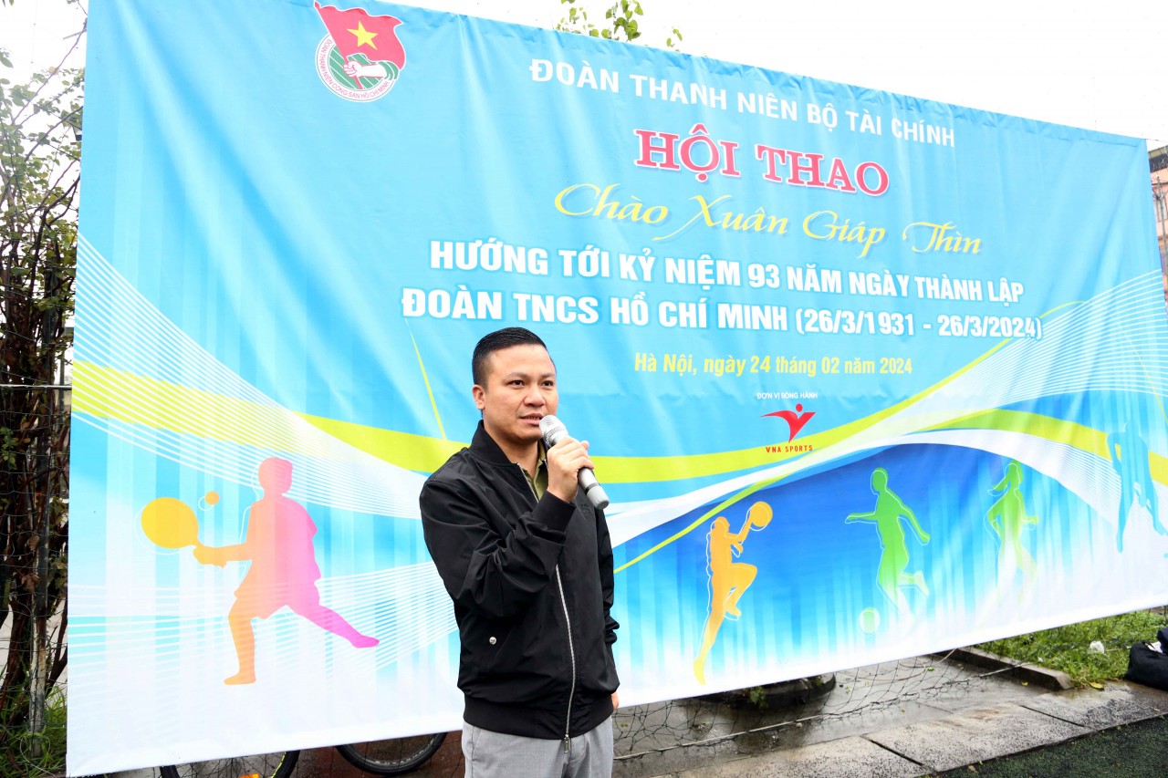 Đoàn Thanh niên Bộ Tài chính tổ chức hội Hội thao chào xuân Giáp Thìn 2024