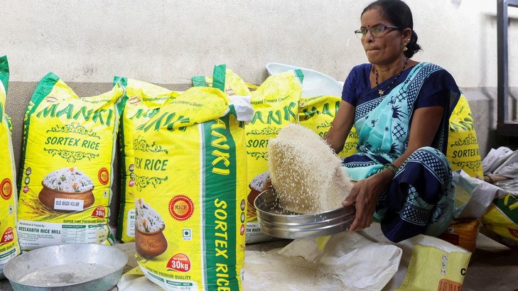 Thị trường nông sản tuần qua: Giá gạo Ấn Độ tăng lên mức kỷ lục mới