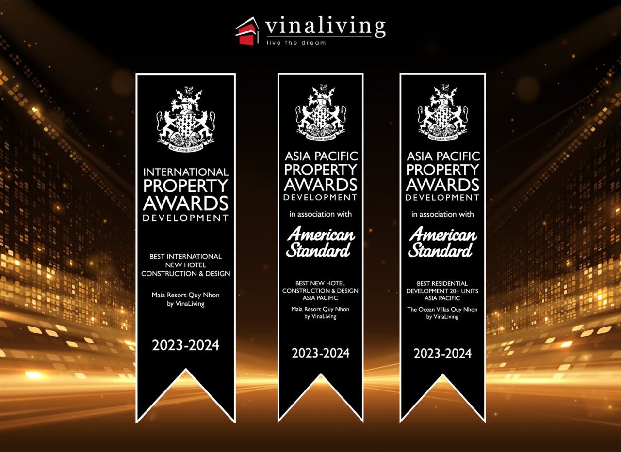 VinaLiving đoạt giải thưởng bất động sản quốc tế