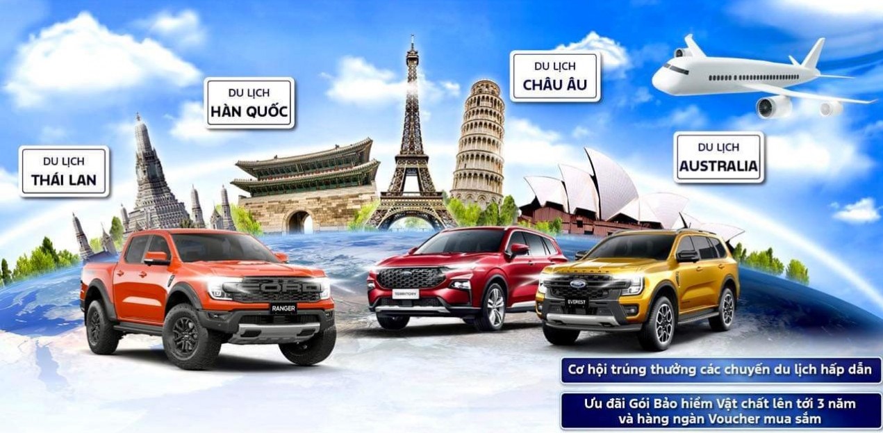 Ford Việt Nam tung ra chương trình “Phiêu cùng xế mới, chu du muôn nơi" độc đáo tri ân khách hàng