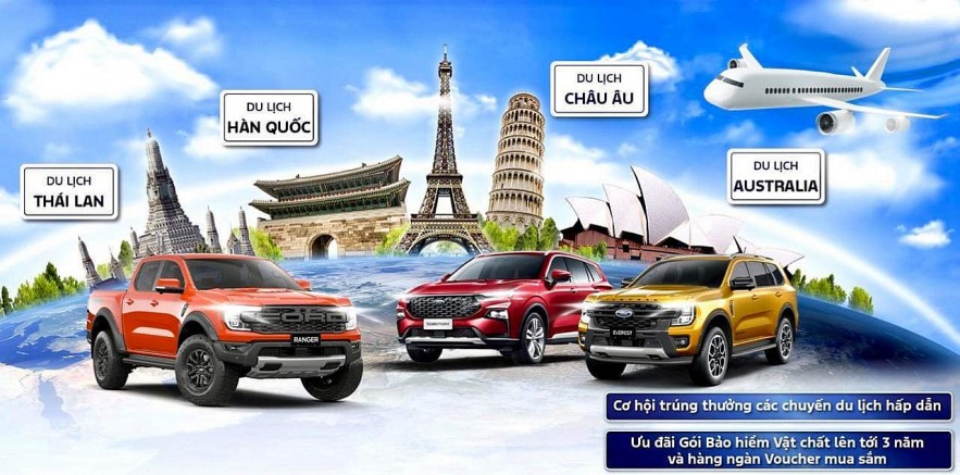 Ford Việt Nam tung ra chương trình “Phiêu cùng xế mới, chu du muôn nơi" độc đáo đến khách hàng