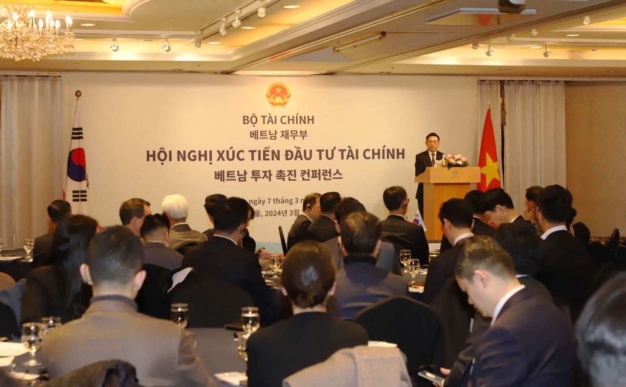 Bộ trưởng Bộ Tài chính Hồ Đức Phớc chủ trì Hội nghị Xúc tiến đầu tư tại Hàn Quốc