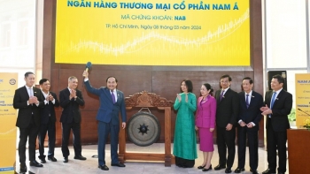 Cổ phiếu của Ngân hàng Nam Á chính thức giao dịch trên HOSE