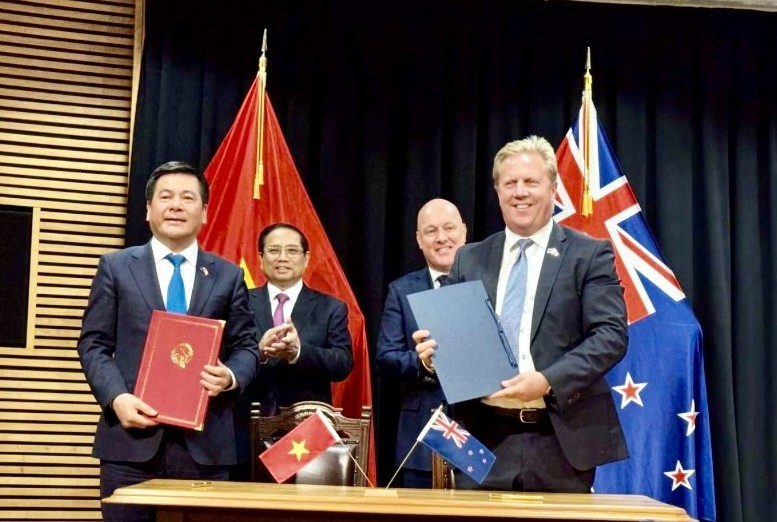 Việt Nam - New Zealand: Đặt mục tiêu kim ngạch song phương đạt 2 tỷ USD năm 2024
