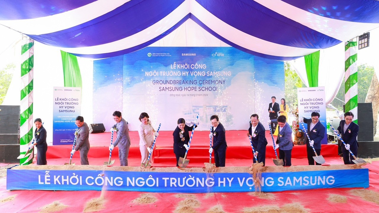 Khởi công cơ sở đào tạo nguồn nhân lực công nghệ cao tại Bình Phước
