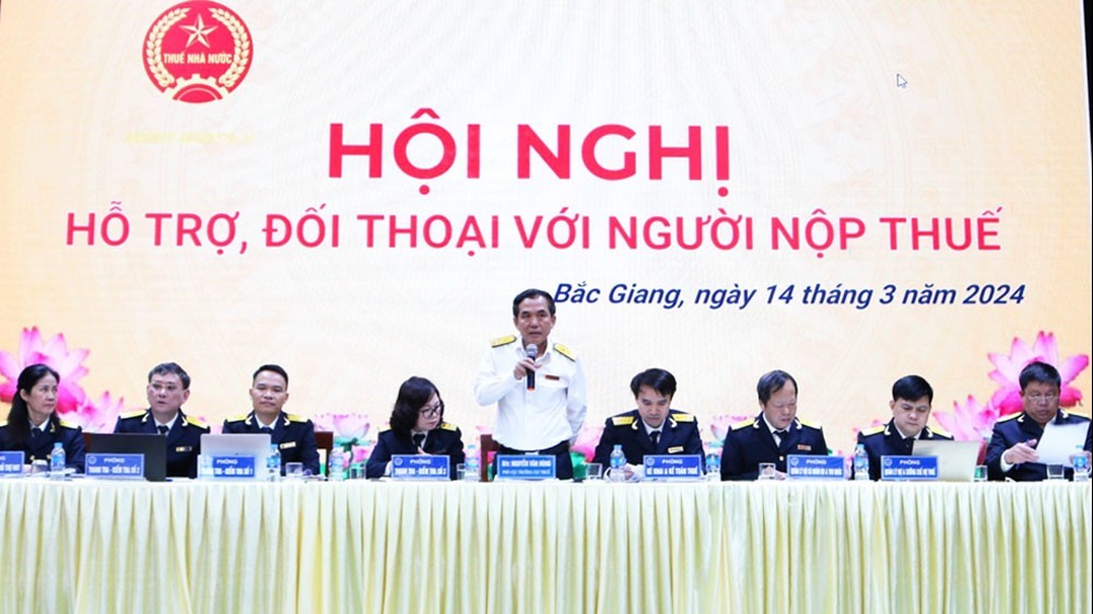 Bắc Giang: Hơn 600 doanh nghiệp tham gia đối thoại, giải đáp vướng mắc chính sách thuế