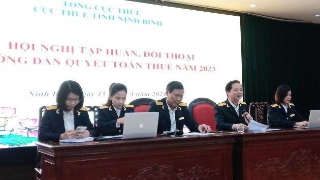 Ninh Bình: 300 doanh nghiệp tham gia hỏi đáp, đối thoại chính sách thuế