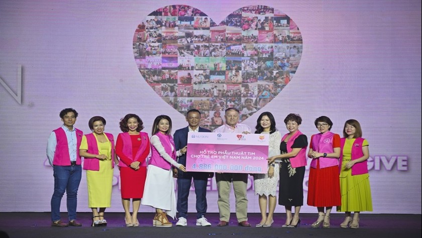 Nu Skin Việt Nam tiếp tục tài trợ gần 4,9 tỷ đồng cho Chương trình Nhịp tim Việt Nam