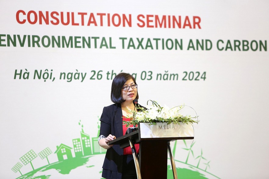 Khai mạc hội thảo tham vấn chuyên đề về thuế môi trường, thị trường các-bon và trái phiếu xanh