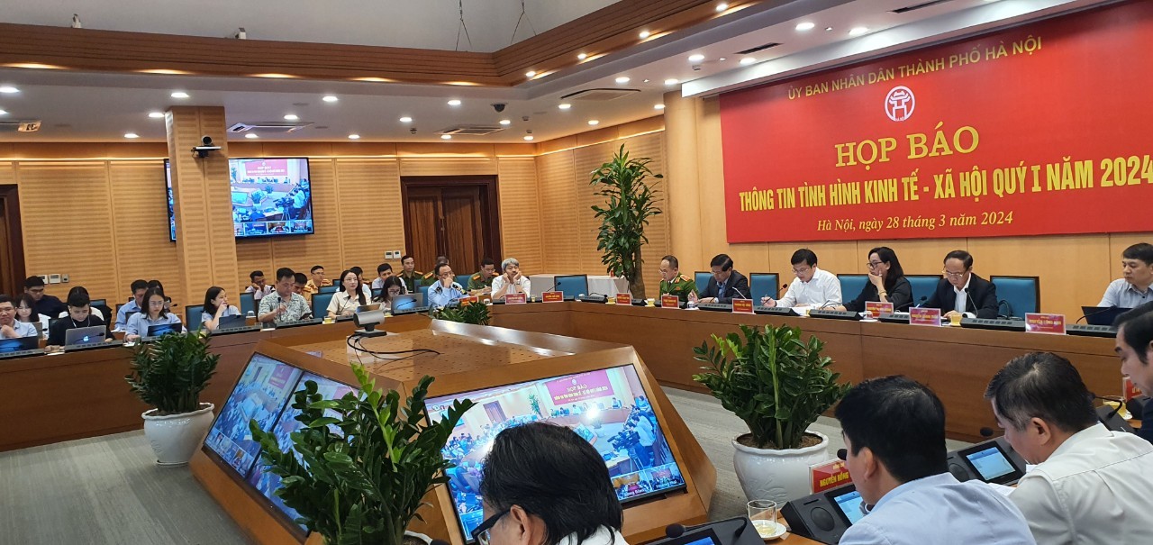 Tổng thu ngân sách trên địa bàn Hà Nội đạt 146.877 tỷ đồng trong quý I/2024