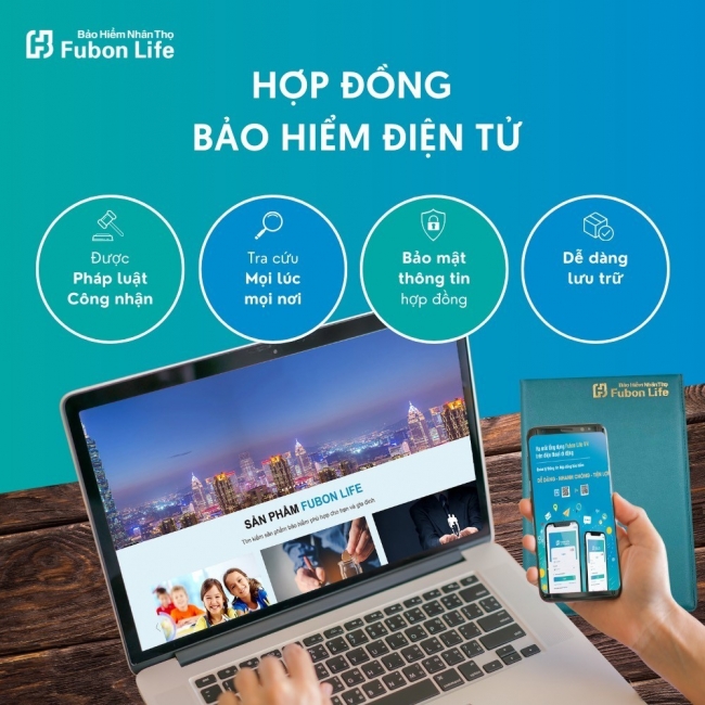 Fubon Life Việt Nam chính thức phát hành hợp đồng bảo hiểm điện tử