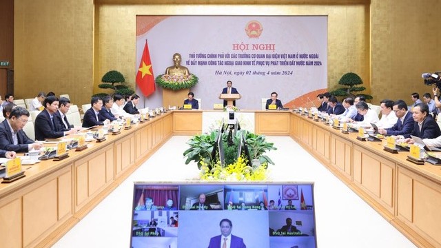 Thủ tướng Phạm Minh Chính chủ trì Hội nghị đẩy mạnh ngoại giao kinh tế