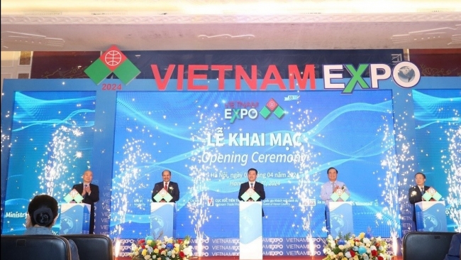 vietnam expo 2024 thu hut gan 500 doanh nghiep tham du