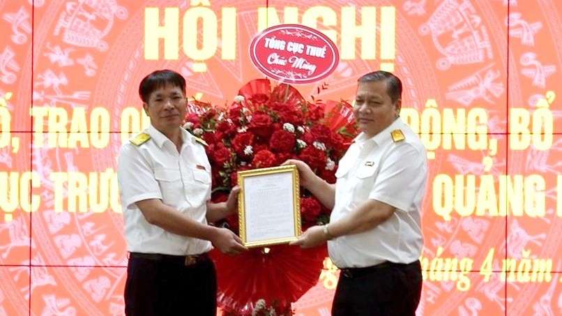Tổng cục Thuế điều động, bổ nhiệm lãnh đạo Cục Thuế Quảng Ninh và Hải Phòng