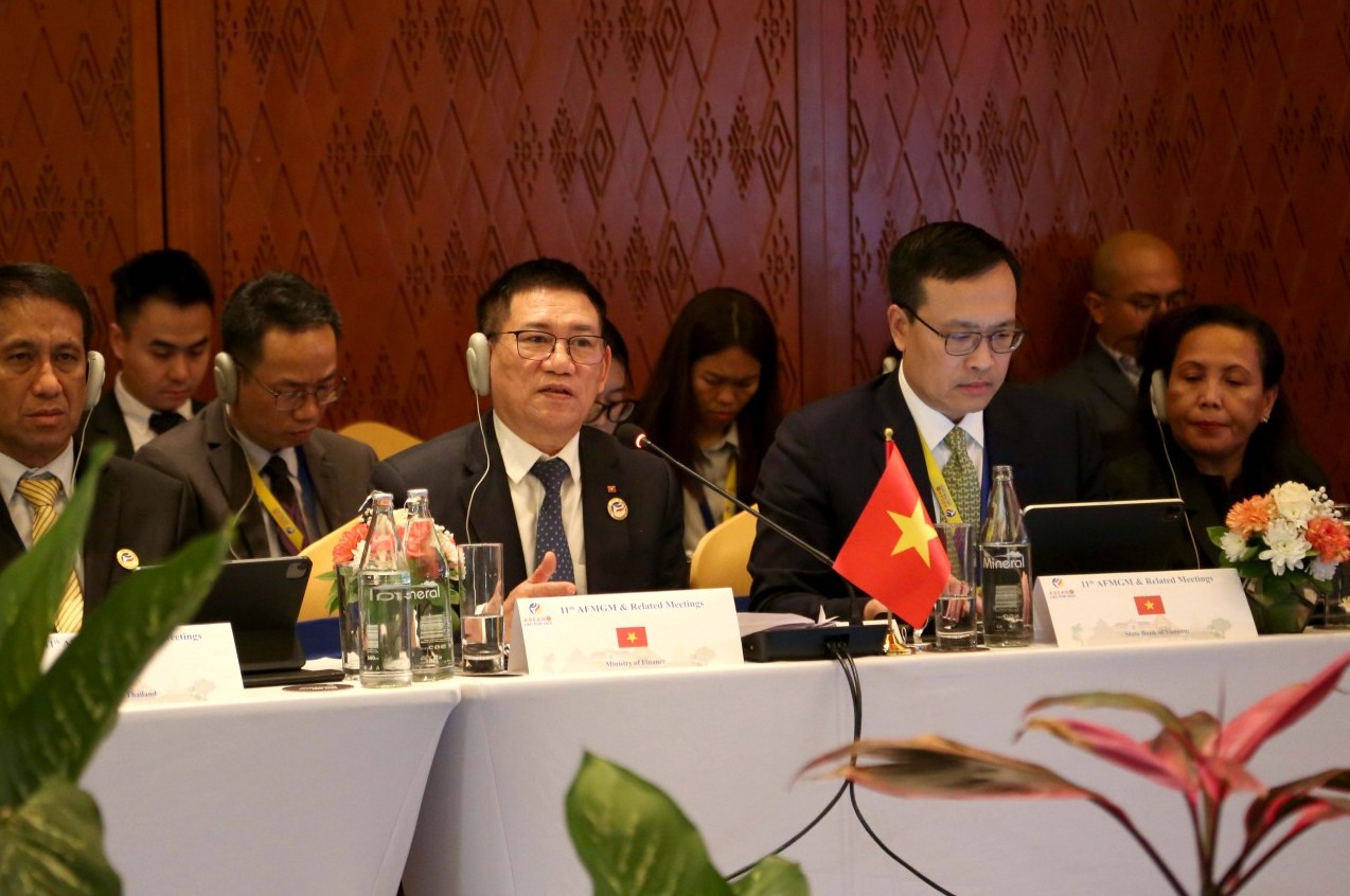 Bộ trưởng Bộ Tài chính Hồ Đức Phớc dự chuỗi hội nghị đối thoại với cộng đồng doanh nghiệp ASEAN
