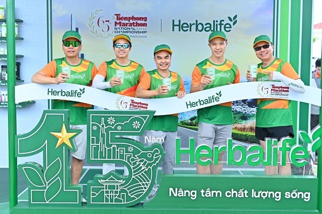 Herbalife Việt Nam đồng hành cùng Tiền Phong Marathon khuyến khích lối sống năng động lành mạnh trong cộng đồng