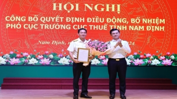 Điều động Phó cục trưởng Cục Thuế Hải Dương làm Phó Cục trưởng Cục Thuế Nam Định