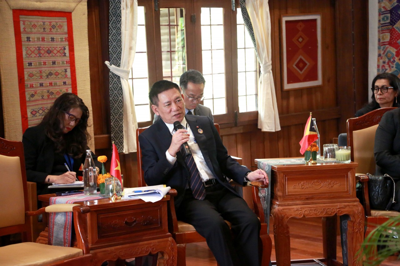 Hình ảnh hoạt động nổi bật của Bộ trưởng Hồ Đức Phớc tham dự chuỗi hội nghị bộ trưởng tài chính ASEAN