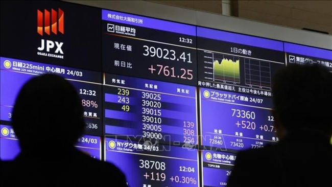 Thị trường chứng khoán châu Á biến động trái chiều