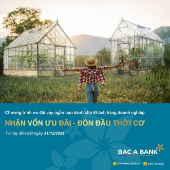 Bac A Bank ưu đãi lãi suất cho doanh nghiệp vay ngắn hạn