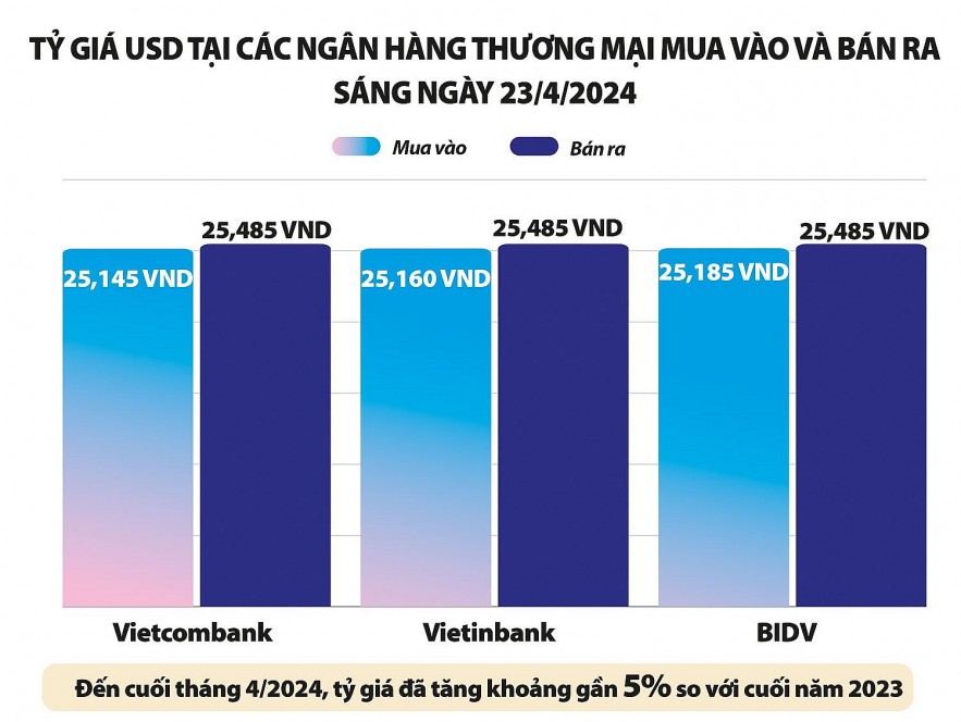 Bán ngoại tệ, giải pháp “cầm chừng” trước bối cảnh các yếu tố bên ngoài còn phức tạp