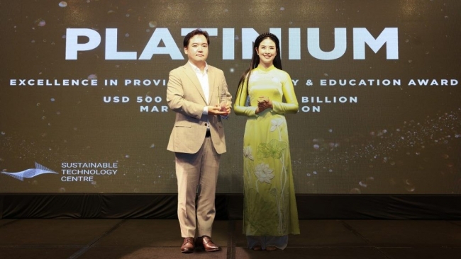 Samsung Việt Nam vừa được nhận nhiều giải thưởng về doanh nghiệp hoạt động xã hội