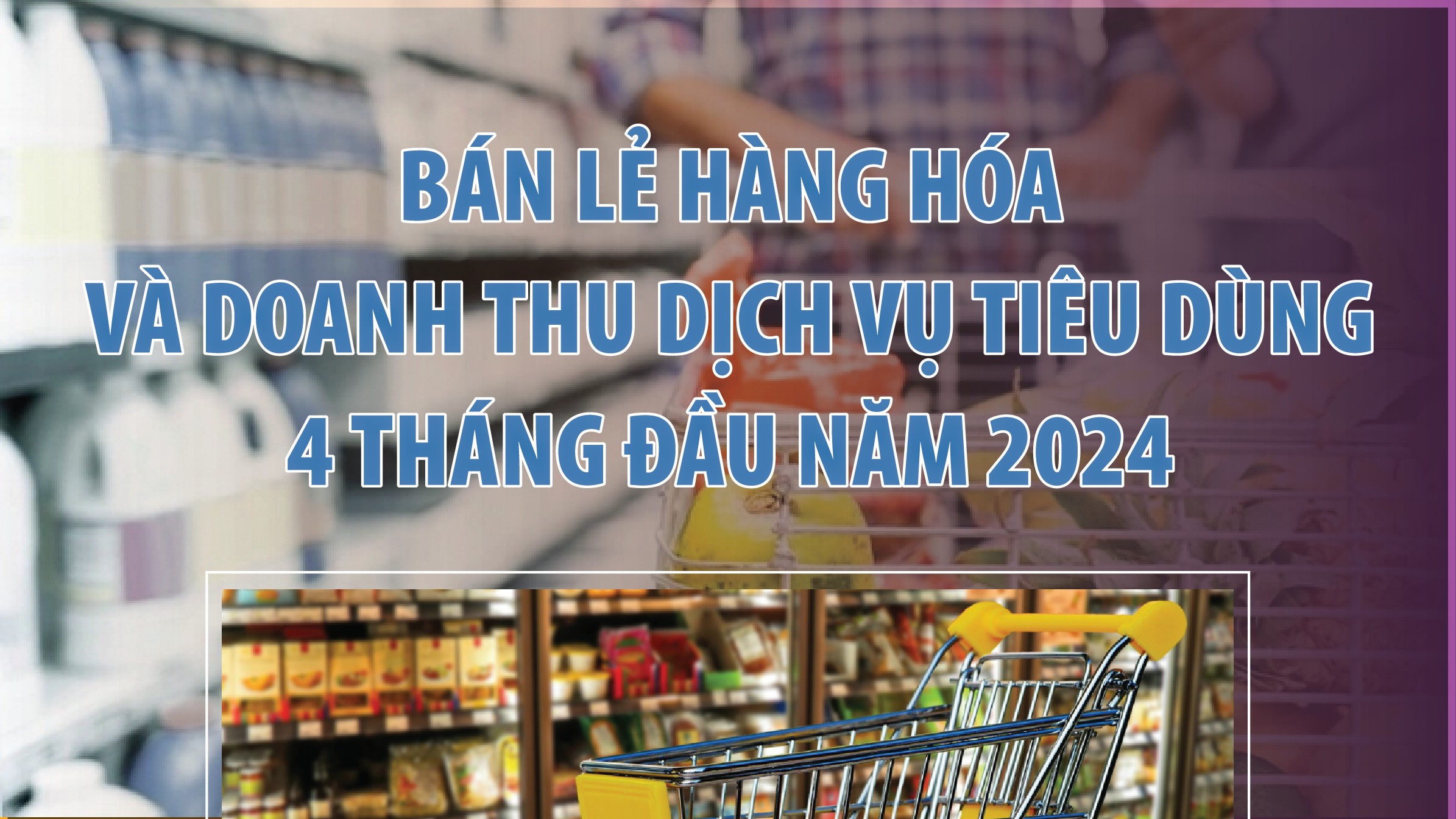 infographics ban le hang hoa va doanh thu dich vu tieu dung 4 thang uoc dat 20623 nghin ty dong