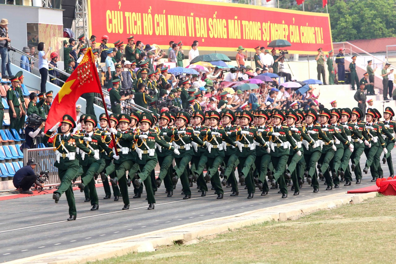 Tổng duyệt kỷ niệm, diễu binh, diễu hành 70 năm Chiến thắng Điện Biên Phủ