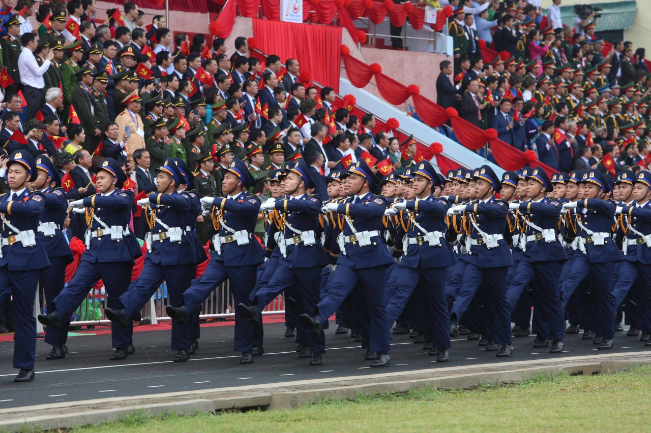 Hào hùng lễ diễu binh, diễu hành Kỷ niệm 70 năm Chiến thắng Điện Biên Phủ