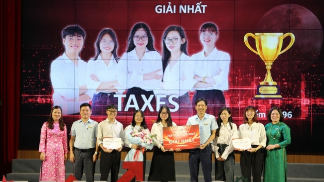 Đội Taxes giành giải Nhất Festival Thuế 2024