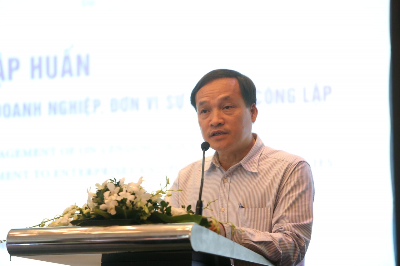 Quản lý rủi ro cho vay lại doanh nghiệp, đơn vị sự nghiệp công lập