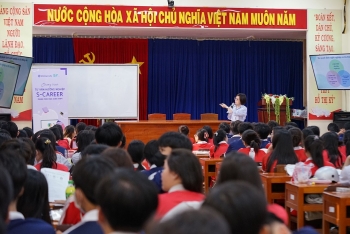 Shinhan Life Việt Nam hoàn thành chương trình hướng nghiệp S-Career dành cho học sinh trung học phổ thông