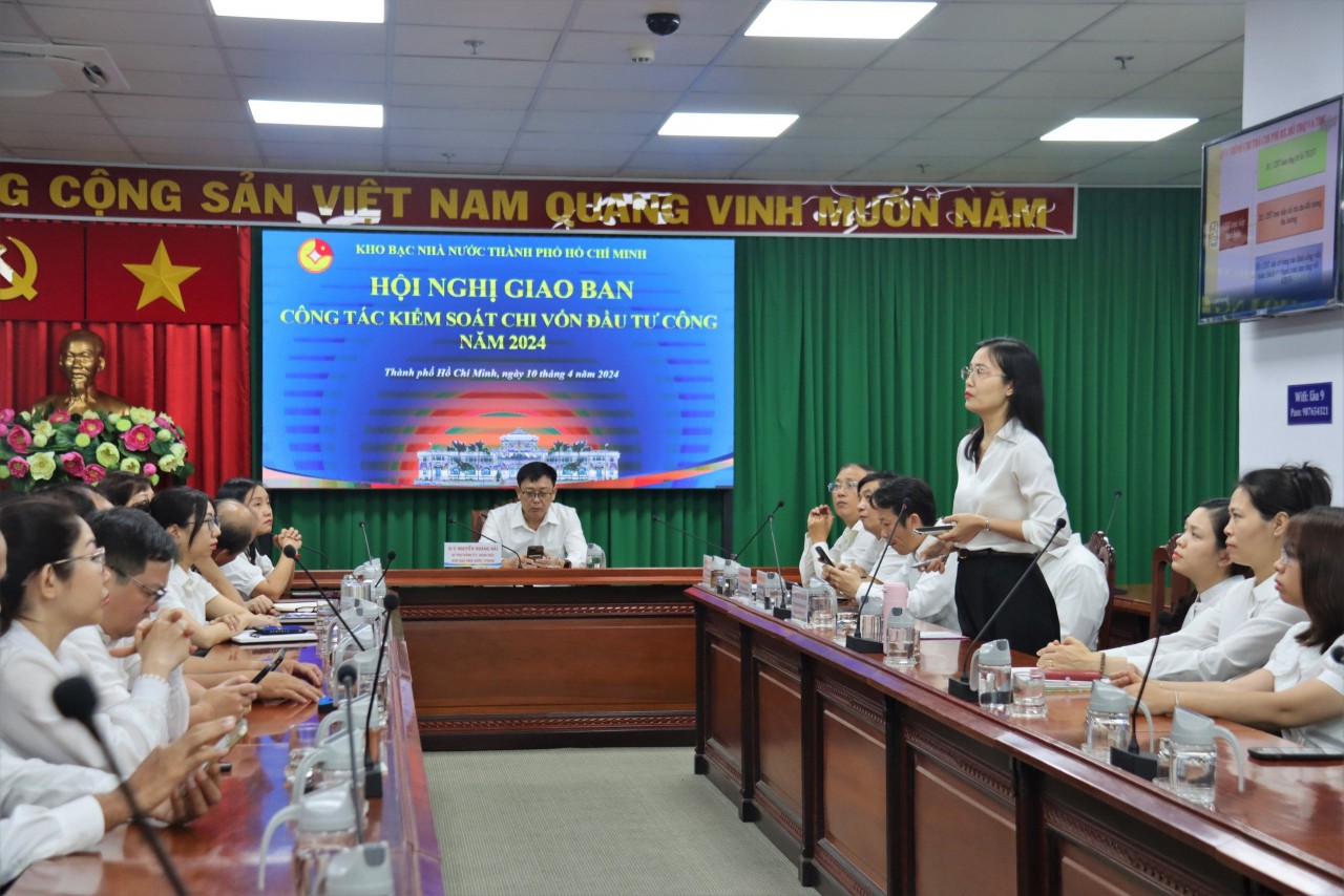 Kho bạc Nhà nước TP. Hồ Chí Minh chủ động thúc đẩy tăng tốc giải ngân vốn đầu tư công