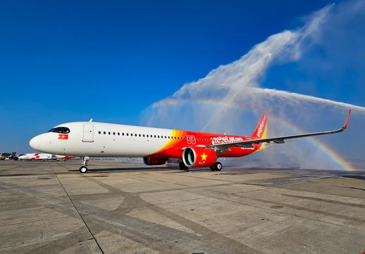 Năm mới, khí thế mới, Vietjet đón chào tàu bay thứ 105