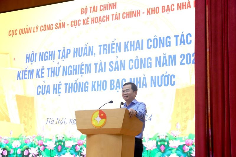 Tập huấn tổng kiểm kê tài sản công tại Kho bạc Nhà nước