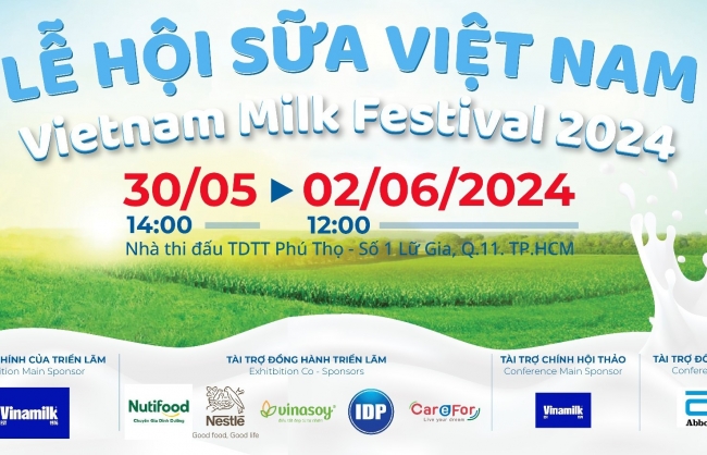 Triển lãm Quốc tế ngành sữa và sản phẩm sữa tại Việt Nam 2024