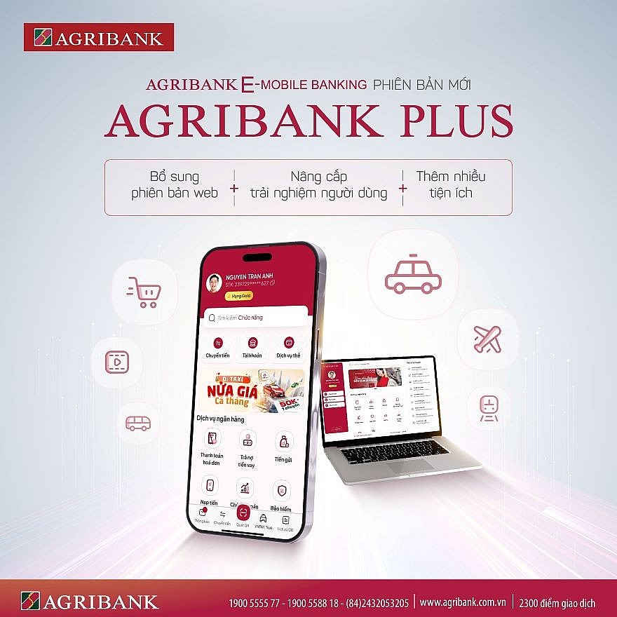 Agribank Plus - Phiên bản cập nhật mới nhất của Agribank E-Mobile Banking