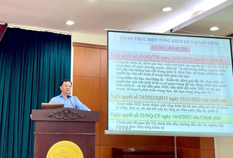 Tập huấn kiểm kê thử nghiệm tài sản công tại thành phố Hồ Chí Minh