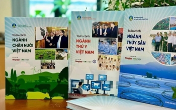 Ra mắt bộ sách toàn cảnh về ngành chăn nuôi, thú y, thủy sản