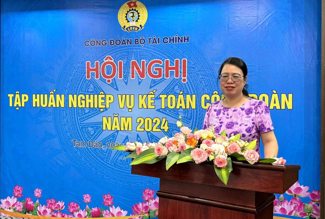 Công đoàn Bộ Tài chính tập huấn công tác tài chính công đoàn