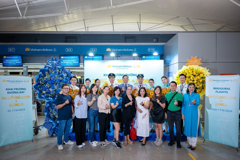 Vietnam Airlines launches Vietnam - Philippines route