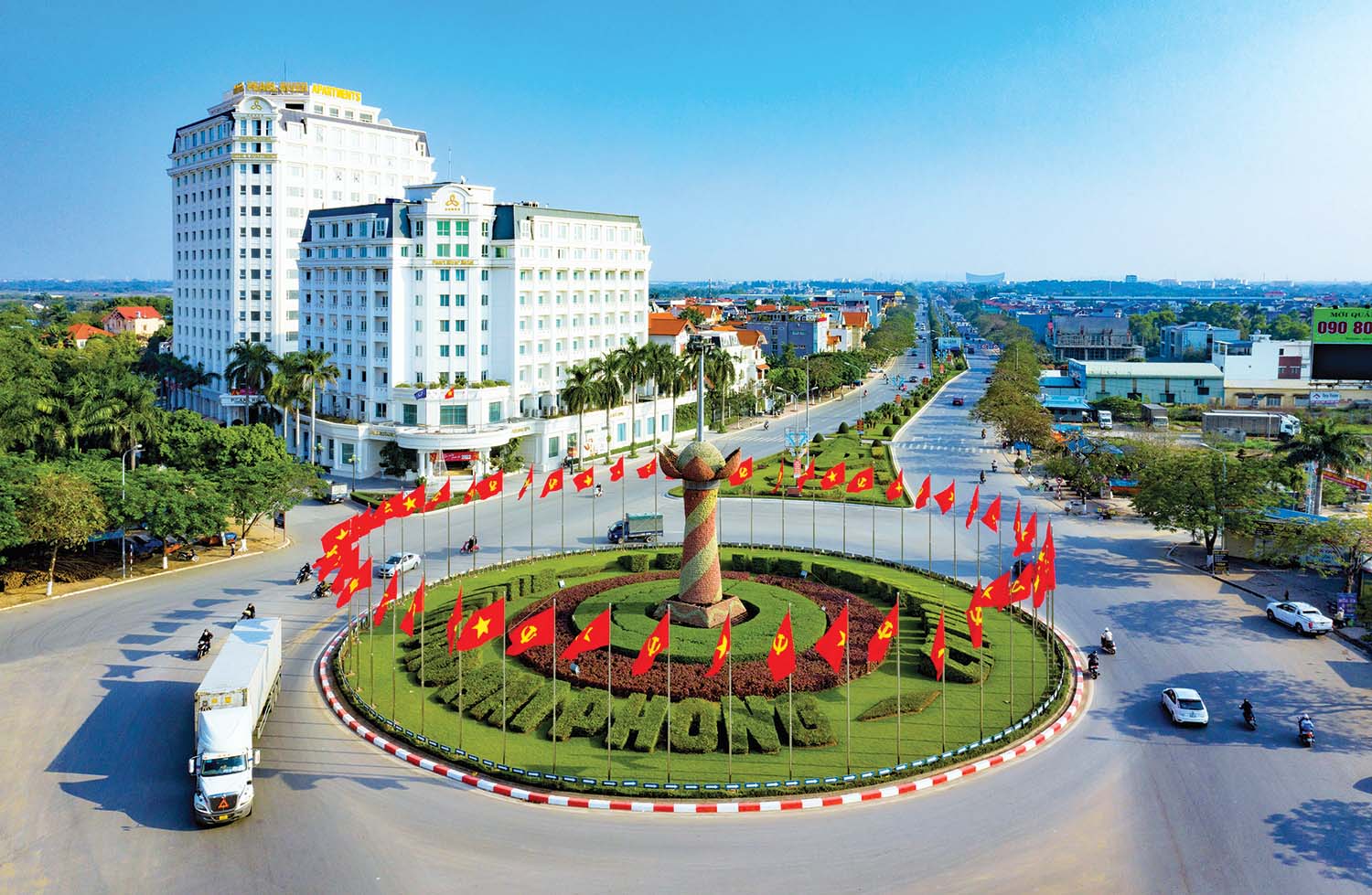 Cửa ngõ phía Nam, hướng ra biển của TP. Hải Phòng	Ảnh: Hồng Phong