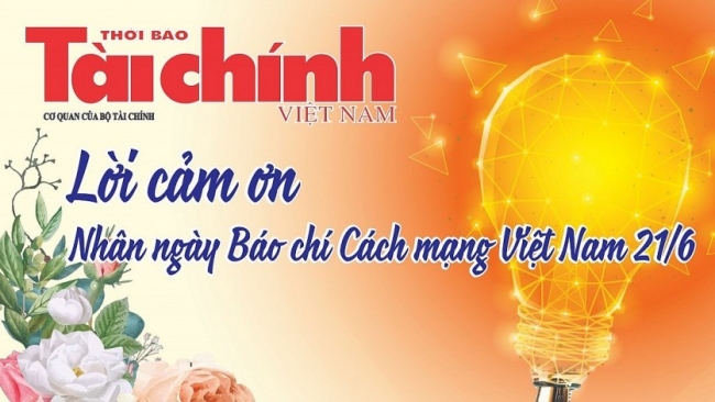 Lời cảm ơn của Thời báo Tài chính Việt Nam