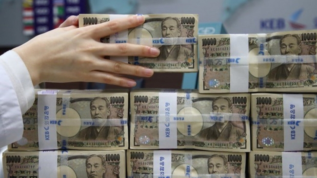 Giá đồng Yen Nhật Bản lại giảm xuống sát mức kỷ lục