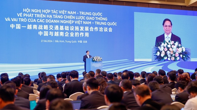 Thủ tướng Phạm Minh Chính: Thúc đẩy các dự án giao thông chiến lược, biểu tượng cho quan hệ Việt Nam - Trung Quốc